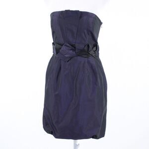 BCBG Paris Dark purple black dress 4